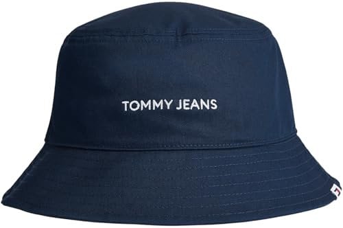 Tommy Jeans Herren Fischerhut Bucket Hat, Blau (Dark Night Navy), Einheitsgröße