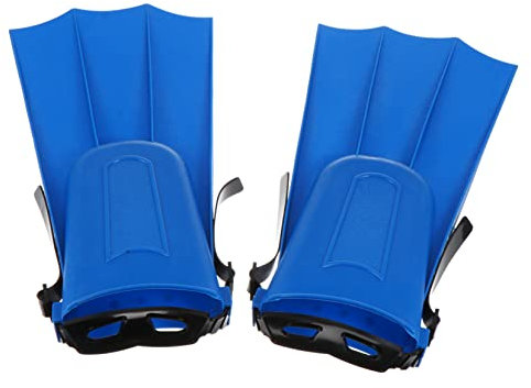 CLISPEED 1 Paar Schwimmflossen Trainingsflossen schwimmen meerjungfrau flossen Schnorchelausrüstung für Erwachsene Schwimmzubehör Erwachsene schwimmen Flossen Erwachsener -Board Gummi
