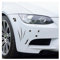 JNNJ 3D Bullet Hole Car Decals Simulation, Stereoscopic Fake Realistic Guns Bullet Hole Stickers, Automotive Cool Removable Waterproof Sticker Decoration for Window Wing Door Body Side(R458-2)