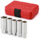 MIXPOWER Spark Plug Socket Set 3/8 CR-V 14mm 16mm 5/8 3/4 13/16 6 Point 12 Point Magnetic Spark Plug Socket Set