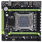 Placa Base PC, X79SE Plus LGA 2011 Placa Base, Soporta M.2 NVME Protocolo USB2.0 Interfaz DDR3 Placa Madre del Ordenador para Xeon E5 V1 V2