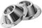 Generisch 2st Festes Zubehör Für Wohnmobile Aluminium Kleiner Campingtisch Klappbar Platte Verstellbare Tischbeine Bistrotisch Verstellbarer Tisch Kleiner Klapptisch Bootssitze Spitze Silver