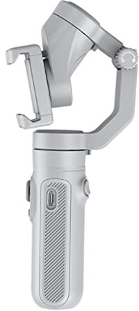 NOLOWY HQ3 Stabilizzatore di registrazione video per smartphone pieghevole portatile a 3 assi Wireless 5.0 per viaggi dal vivo