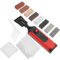 HOMSFOU 1 Satz Bodenreparaturset Fliesenaufkleber Werkzeugkasten Reparaturset Für Fliesen Laminatboden-set Wand Reparatur Patch Bausatz Ratsche Reparaturset Für Linoleumböden Abs