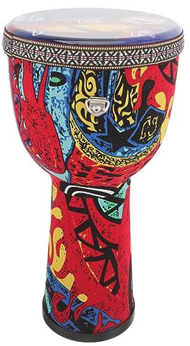 Totority 8-zoll-anfänger-handtrommel Afrikanische Djembe Jungen Und Mädchen Musikinstrument Pvc Bunte Handklatschtrommel Für Party