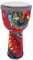 Totority 8-zoll-anfänger-handtrommel Afrikanische Djembe Jungen Und Mädchen Musikinstrument Pvc Bunte Handklatschtrommel Für Party