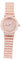 Beaupretty 1 Pezzo Diamond Ladies Watch Orologi signore Le donne guardano orologi da donna orologio di strass per orologio con movimento al quarzo orologio da polso lega Oro rosa