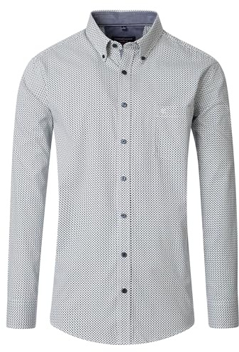 CASAMODA Freizeithemd Langarm Print Casual Fit