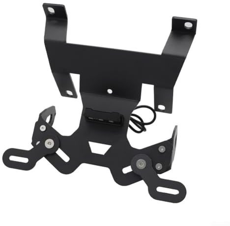 Jotekonoby License Plate Holder LED Light Illuminated Number Plate Mount Bracket for CB125R CB150R CB300R 2018-2022 Motorcycle Tail Tidy Fender