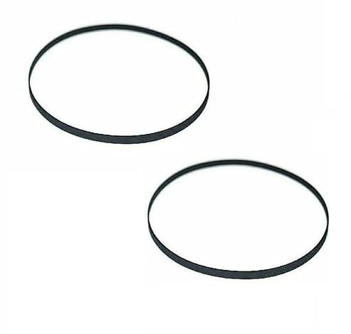 Gummiriemensatz 2X Capstan B Rubber Cassette Tape Deck Belt Belts Kit Compatible with Sony HiFi Home Audio System