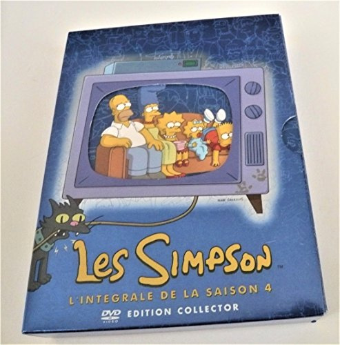 Les Simpson : L'Intégrale Saison 4 - Édition Collector 4 DVD [FR Import]