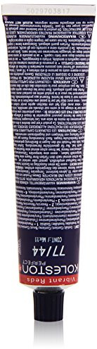 Wella Professionals Koleston 77/ 44 mittel blond int.rot, 1er Pack (1 x 60 ml)