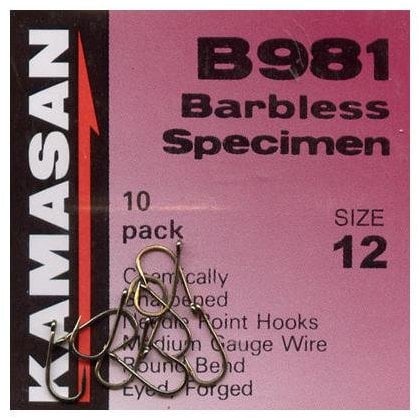 Kamasan B981 Hooks - Size: 12