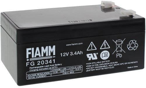 FIAMM BLEIAKKU/BLEI GEL AKKU BATTERIE 12V 3.4Ah FG20341