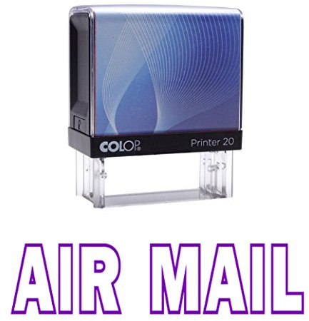 AIR MAIL Selbstfarber Stempel Individuelle Colop Buro Stationar P20 Mini Stamper