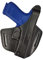 VlaMiTex OWB Leder Holster für Glock 17 19 22 23 25 31 32 34 35 37 (B39 - Mod. 19/23 / 32)