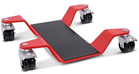 Chariot Range Moto pour BMW R 1100 RT pour béquille Centrale ConStands Mover II, Max. 400 kg, Rouge