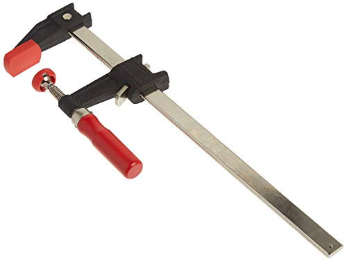 Bessey Morsetti a frizione GSCC2.512, 30,5 cm, 600 libbre, morsetti per la lavorazione del legno con impugnatura ergonomica, cuscinetti anti-rottura, ganasce in ghisa resistenti e guida seghettata per