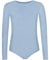 Shepa Mädchen Kinder langarm Gymnastikanzug Ballettanzug 128 blau