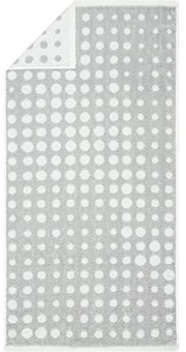 Egeria Dot Grey 450 g/m² Duschtuch 70x140cm 100% Baumwolle