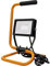Kopp LED Baustrahler 20 Watt mit Stand-Gestell & Tragegriff, wasserdicht I Tragbarer LED-Baustrahler I LED-Fluter I Portabler LED-Spot für Außen-Bereich & Innen-Bereich I Anthrazit / Gelb – 216720011