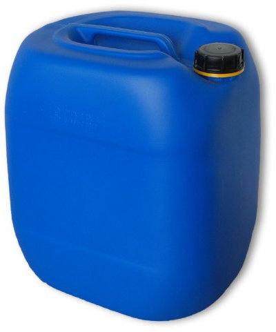 plasteo Bidon – Jerrican 30 L, HDPE Bleu, Ouverture DIN 61 qualité Alimentaire (22027)