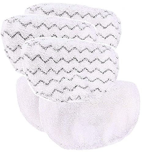 OxoxO Lot de 5 serpillères pour aspirateur Bissell 1252 1132 - Lavables et réutilisables - Symphony - Pour sols durs et balai à vapeur