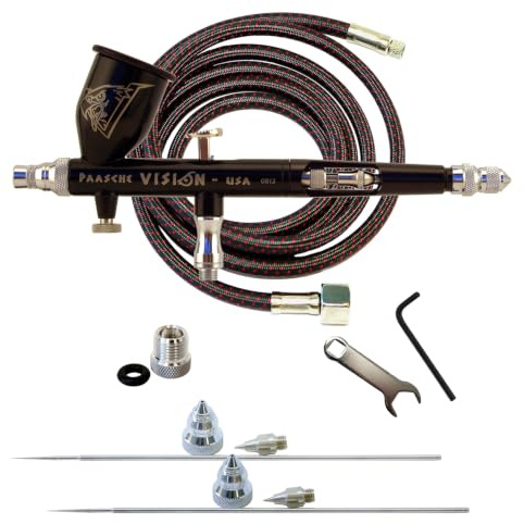 Paasche Airbrush TGX-3SA Airbrush Set, Vision Airbursh