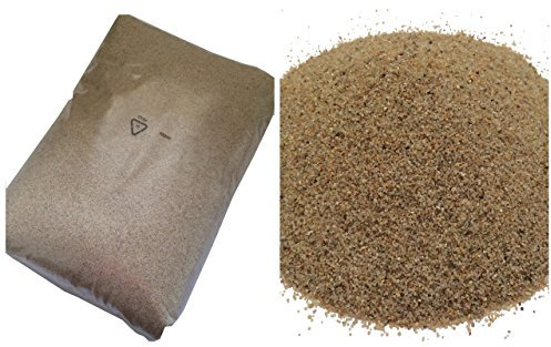 Trustleaf Swimming pool Silica Sand filter media 16/30, GREY Silica No 2 Size 20, 25kg bags