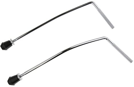 1 Paar Bass Drum Beine für Drum Percussion Instrument