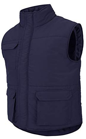 Velilla 205901 Gilet imbottito multitasche, colore blu navy, taglia XL
