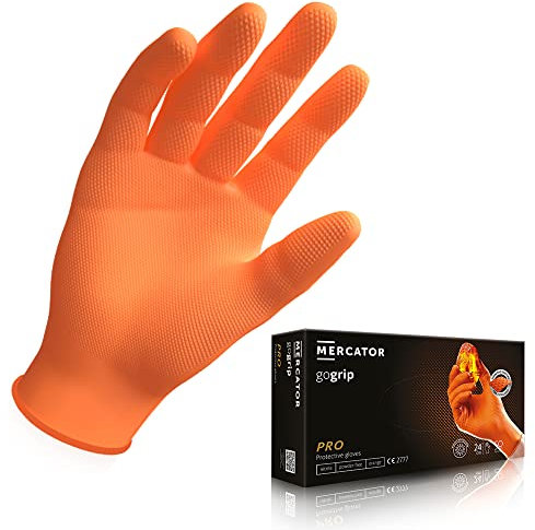 MERCATOR MEDICAL , Taglia:XL - 50 Stück, Kolor:GoGrip Orange