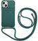 Wishcover Coque Protection de la Caméra Étui pour iPhone 13 Mini,Housse avec Lentille Coulissante Antidérapant Couverture,Collier de Réglable,avec Cordon Case TPU Bumper.