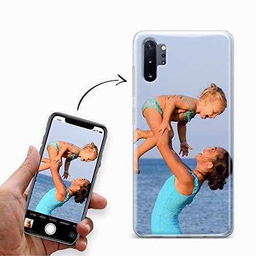 Handyhülle für Samsung Galaxy Note 10 Plus Hülle aus Silikon selbst gestalten - selbst gestaltet/personalisiert - Deine Hülle Dein Design - Personalisieren Bedrucken mit eigenem Bild Motiv