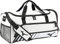 Mizuno All Sport Duffle, weiß, Einheitsgröße