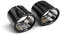 Audi 8Y0071761 Auspuffblenden Sport Endrohrblenden Blende Auspuff, schwarz verchromt, für Doppelendrohr rechts (PR-Code 0P6)