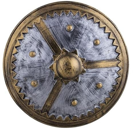 PARTY DISCOUNT Schild, rund, Silber/Gold, ca. 60 cm