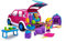 PIN Y PON Coche Camping, Autocaravana de Juguete, vehículo Familiar de Verano para Acampar, con una minimuñeca y un bebé y Muchos Accesorios, para niñas y niños a Partir de 4 años, Famosa (700017015)