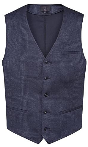 GREIFF CASUAL Herren Jerseyweste V-Neck Regular-Fit