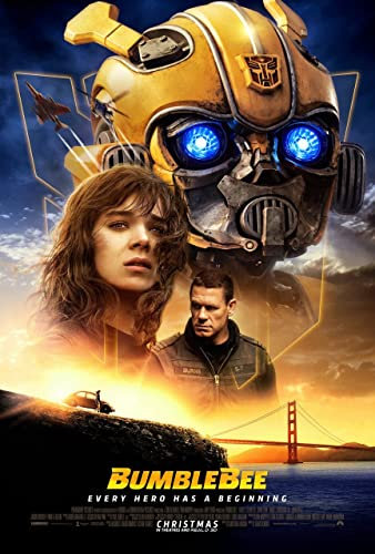 Transformers Bumblebee Poster A3 - Filmkunstposter in verschiedenen Größen für Wohn- oder Schlafzimmerideen. Randlose Kultfilmbilder, klassische ikonische 70er, 80er, 90er Jahre, Vintage-Retro-Wandde