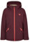 Ziener Mädchen AMELY Ski-Jacke, Winterjacke | wasserdicht, winddicht, warm, velvet red, 140