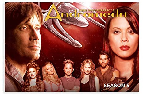 MSRV Andromeda Season-5 Poster auf Leinwand, Schlafzimmer, Dekoration, Sport, Landschaft, Büro, Raumdekoration, Geschenk, ungerahmt: 40 x 60 cm