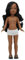 Folk Artesanía Pepa's Nackte Puppe, 41 cm, Original Red Dolls