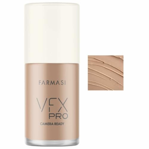 Farmasi Grundierung VFX PRO (C10) - Makelloses Finish, professionelle Abdeckung, langanhaltendes Make-up, geeignet für alle Hauttypen, 30 ml