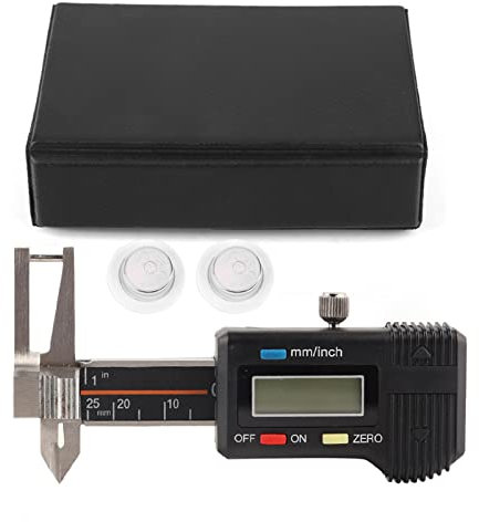Miniatur-elektronisches Digitales Edelstein-Dreifachmessgerät für Schmuckkarten, Dickenmessgerät 0–25 Mm