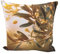 CB Home & Style Outdoor Garten Kissen Wasserabweisend Wasserfest 45 x 45 cm mit Füllung (Olive orange)