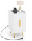 COSTWAY Table de Chevet avec Prise, Table de Chevet Intelligente 2 Tiroirs Coulissants, 1 Passe-câble, 2 Ports USB & 3 Prises, Bords Surélevés, Table de Nuit Design, 40 x 32 x 60 cm(Blanc)