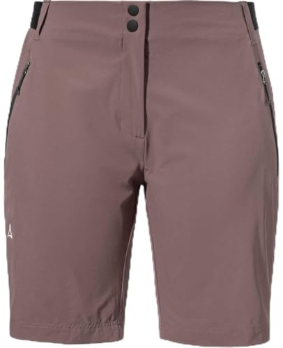 Schöffel Damen Shorts Style Blaustein WMS, leichte Wanderhose mit 4-Wege-Stretch, kurze Hose aus recyceltem Material, schnell trocknend mit legerer Passform