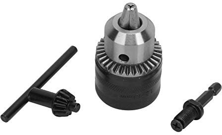 8 * 5 * 5 Tipo Ligero 1,5-13MM 3 8 24UNF Kit de Herramientas de Mandril de Taladro 1 4 Hex 3 8 Varilla de Extensión Roscada Adaptador de Mandril Extensi