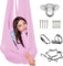 DTREEL Sensorische Ganzkörpersocken, Yogatuch Zum Aufhängen, Sensorische Vertikaltuch, Sensorische Ganzkörper Socken Für Autismus, Hängesessel Nestschaukel Mit Zubehör(B)